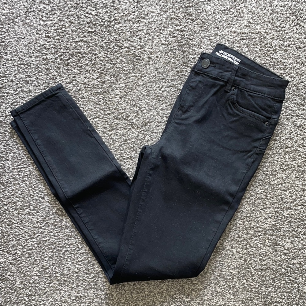 Mandee’s Rio Low Rise Better Booty Black Jeans NWT Juniors Size 7